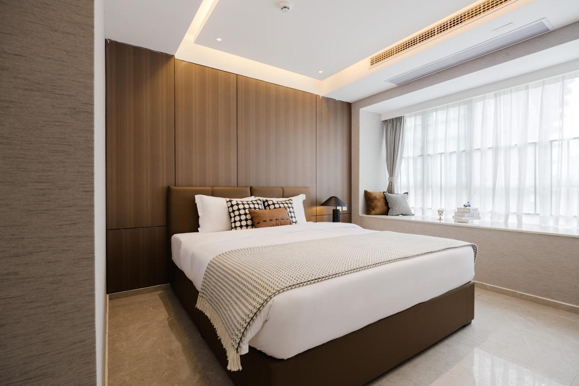 Boruisi Video And Audio Light House - Shenzhen Convention And Exhibition Center Gangxia Metro Station Aparthotel ภายนอก รูปภาพ