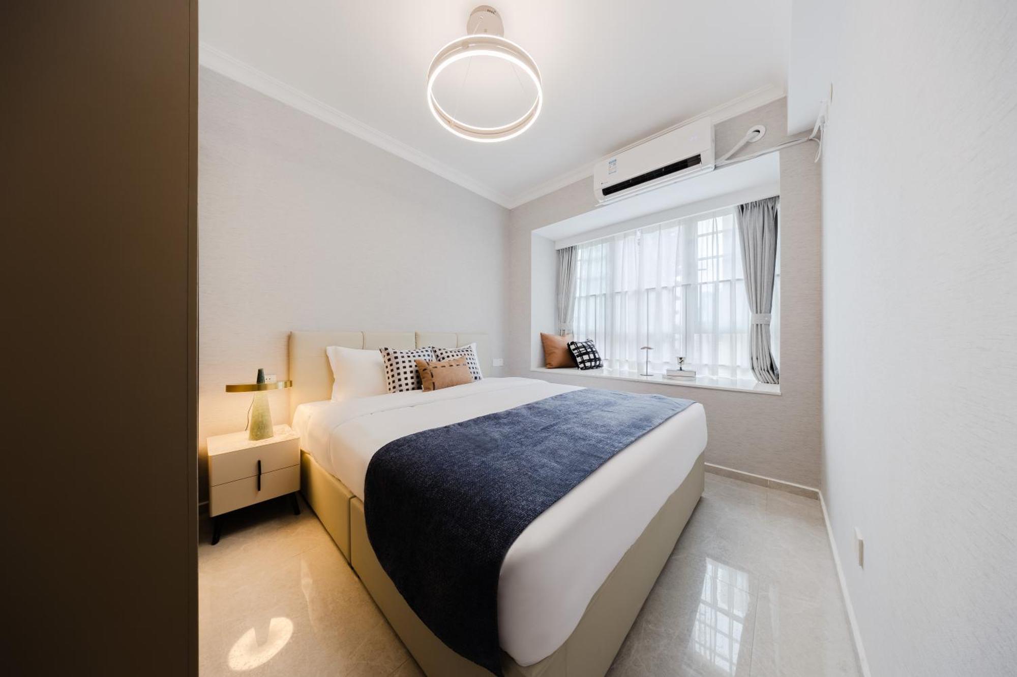 Boruisi Video And Audio Light House - Shenzhen Convention And Exhibition Center Gangxia Metro Station Aparthotel ภายนอก รูปภาพ