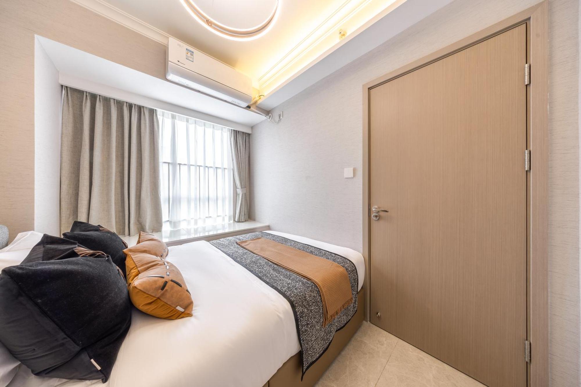 Boruisi Video And Audio Light House - Shenzhen Convention And Exhibition Center Gangxia Metro Station Aparthotel ภายนอก รูปภาพ